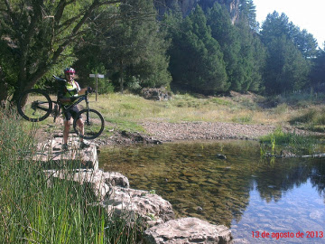 Cañón del Río Lobos - Ruta en bici-btt