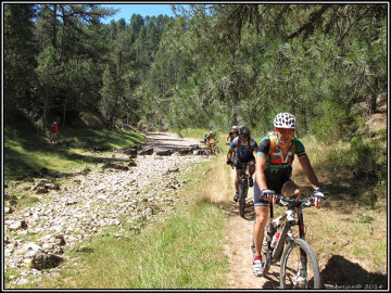 Cañón del Río Lobos - Ruta en bici-btt