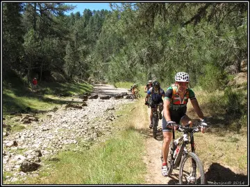 Cañón del Río Lobos - Ruta en bici-btt