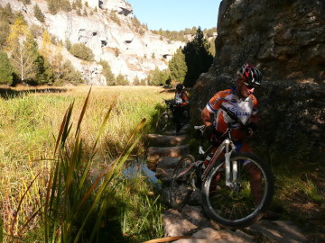 Cañón del Río Lobos - Ruta en bici-btt