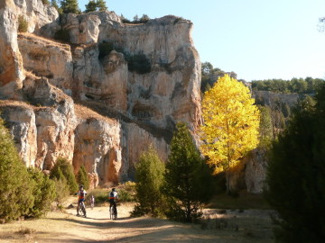 Cañón del Río Lobos - Ruta en bici-btt