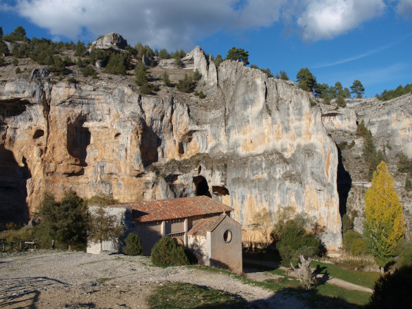 ermita de san bartolomé, cañon del río lobos