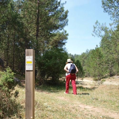 senda del río, cañon del río lobos