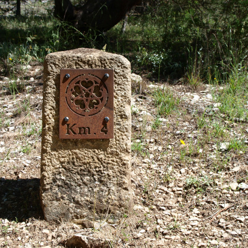 hito kilométrico, cañon del río lobos