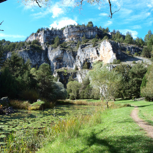paisaje, cañon del río lobos