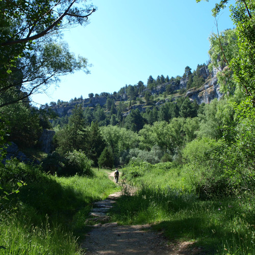 senda del río, cañon del río lobos