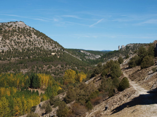 senda del castillo, alto de la galiana