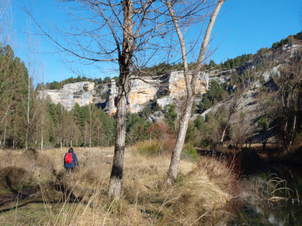 ruta senderista por el cañón del río lobos