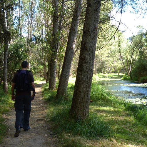 river trail, rio lobos canyon