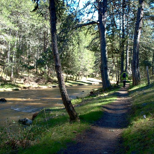 hontoria trail, rio lobos canyon