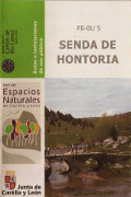 folleto-guia, senda de hontoria, cañon del rio lobos