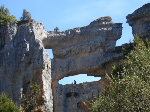 el balconcillo en el cañon del río lobos